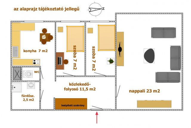 Eladó panellakás, Budapesten, XXI. kerületben 60.8 M Ft