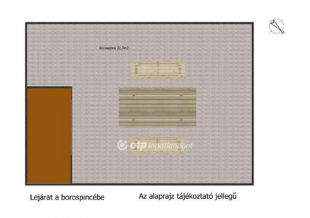 Eladó nyaraló, Dunavarsányban 84 M Ft, 1 szobás