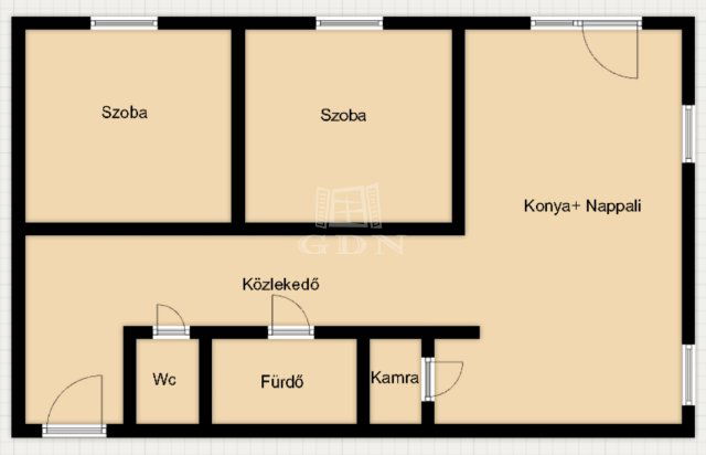 Kiadó téglalakás, albérlet, Veszprémben 230 E Ft / hó