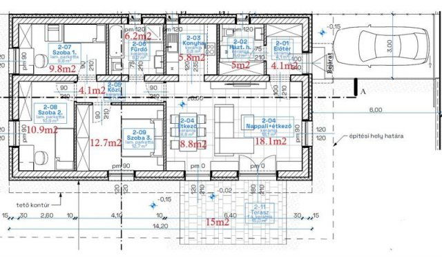 Eladó családi ház, Tárnokon 99.99 M Ft, 4 szobás