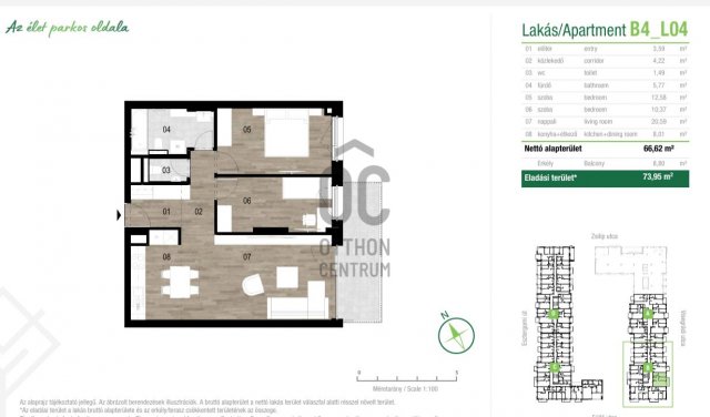 Eladó téglalakás, Budapesten, XIII. kerületben 135.881 M Ft