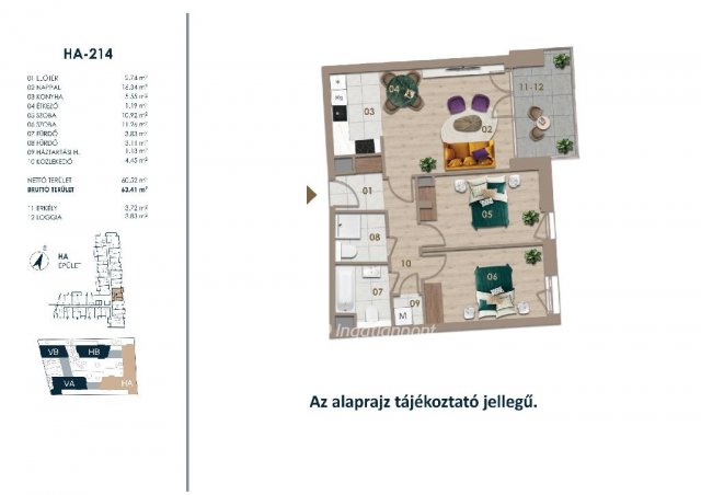 Eladó téglalakás, Budapesten, III. kerületben 110.4 M Ft