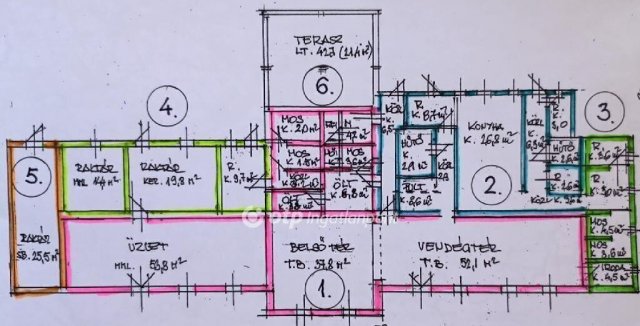 Eladó családi ház, Gyomaendrődön 22.9 M Ft, 6 szobás