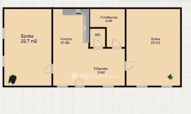 Eladó családi ház, Soboron 39.99 M Ft, 2 szobás