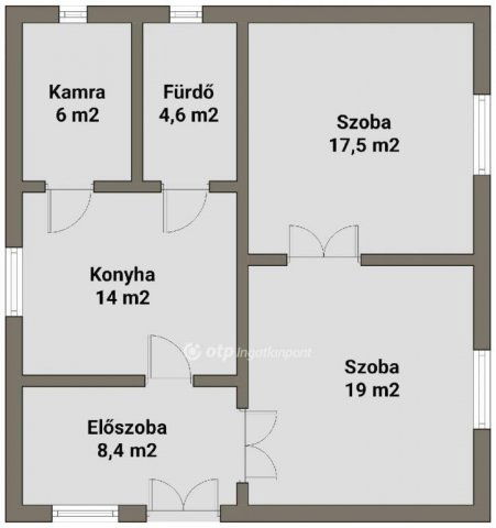 Eladó családi ház, Demecseren 16.1 M Ft, 2 szobás
