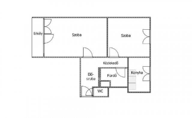 Eladó téglalakás, Csongrádon 32 M Ft, 2 szobás