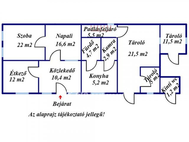 Eladó családi ház, Vaskúton 24 M Ft, 2 szobás