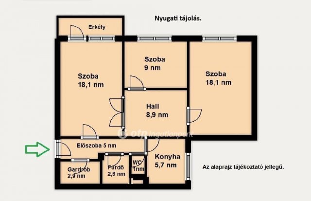 Eladó panellakás, Budapesten, IV. kerületben 69.99 M Ft