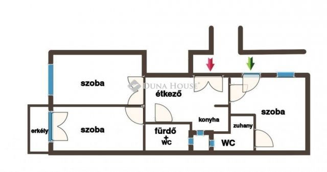 Eladó téglalakás, Budapesten, VI. kerületben 138.9 M Ft