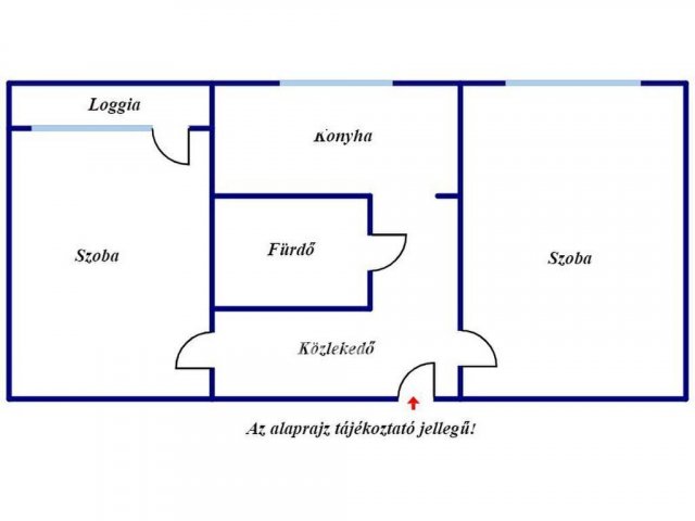 Eladó panellakás, Szegeden 47.5 M Ft, 2 szobás