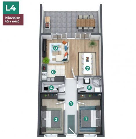 Eladó téglalakás, Balatonszemesen 127.9 M Ft, 3 szobás