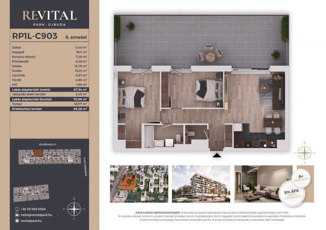 Eladó téglalakás, Budapesten, XI. kerületben, Fehérvári úton