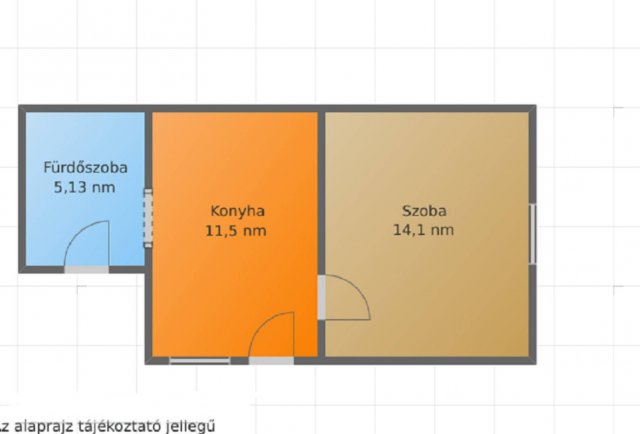 Eladó családi ház, Cereden 3.49 M Ft, 1 szobás