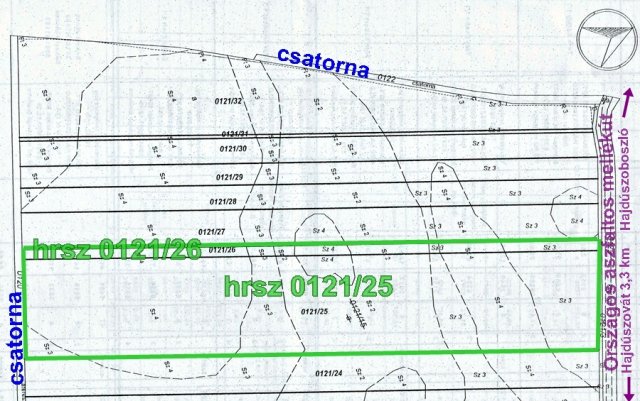 Eladó mezogazdasagi ingatlan, Hajdúszováton 120 M Ft