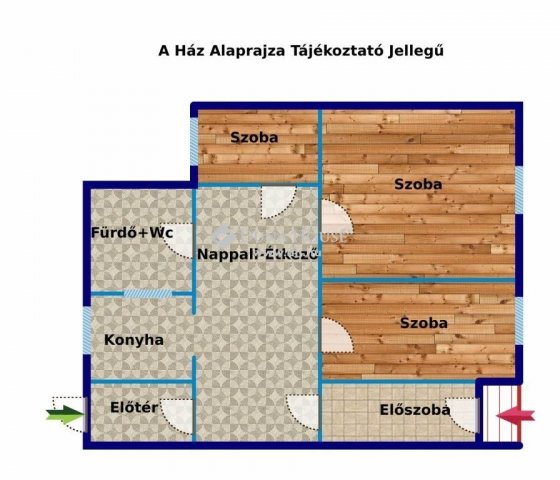 Eladó családi ház, Szombathelyen 44.9 M Ft, 3+1 szobás