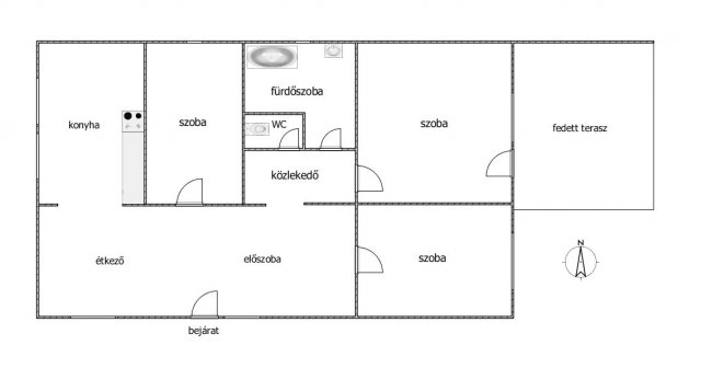 Eladó téglalakás, Szolnokon 69 M Ft, 3 szobás