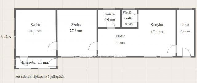 Eladó családi ház, Kocsolán 9.5 M Ft, 2 szobás