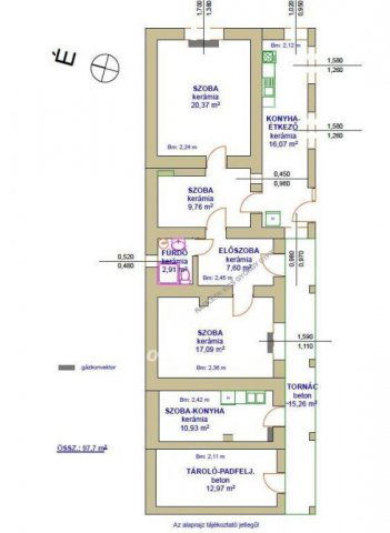 Eladó családi ház, Egyeken 16.5 M Ft, 3+1 szobás