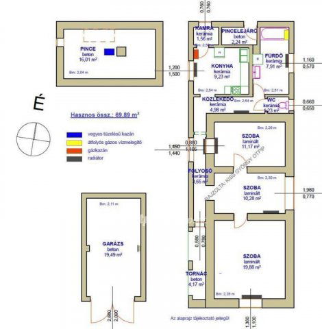 Eladó családi ház, Tiszafüreden 35 M Ft, 2+1 szobás