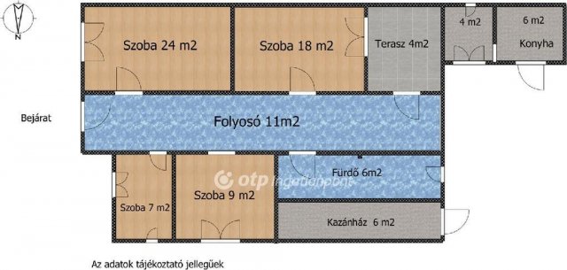 Eladó családi ház, Cecén 28 M Ft, 2+2 szobás