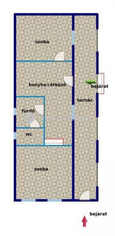 Eladó családi ház, Káldon 7.5 M Ft, 2 szobás