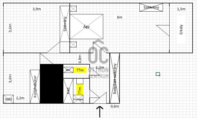 Eladó panellakás, Kaposváron 44.9 M Ft, 2 szobás
