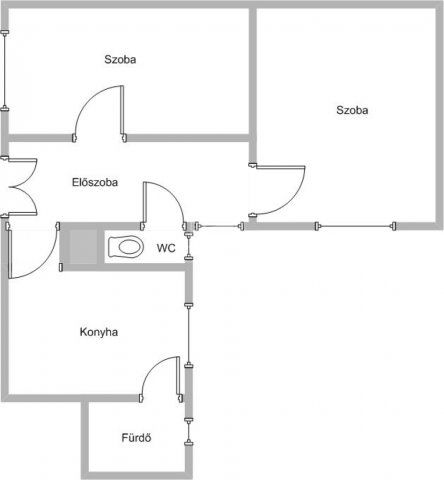 Eladó téglalakás, Budapesten, IX. kerületben 79.9 M Ft, 2 szobás