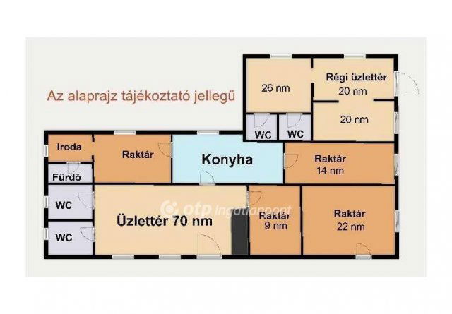 Eladó üzlethelyiség, Versegen 29.4 M Ft / költözzbe.hu