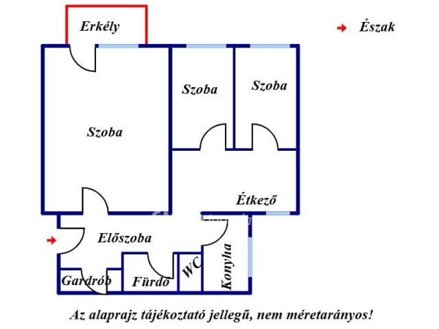 Eladó panellakás, Budapesten, IX. kerületben 95 M Ft, 1+2 szobás