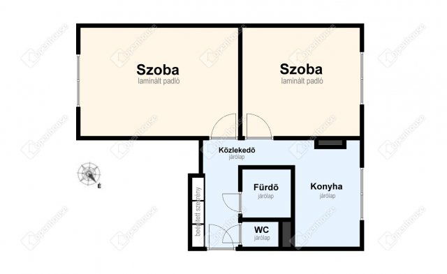 Eladó panellakás, Sajóbábonyon 16.5 M Ft, 2 szobás