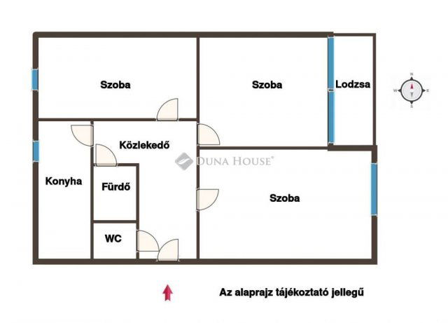 Eladó panellakás, Pécsett, Berek utcában 50.49 M Ft, 3 szobás