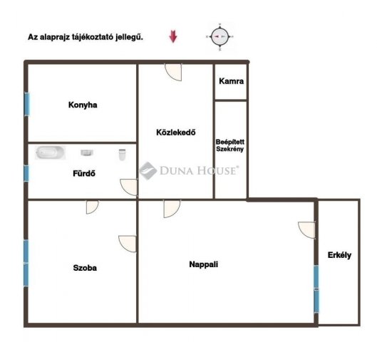 Eladó téglalakás, Szombathelyen 37 M Ft, 2 szobás