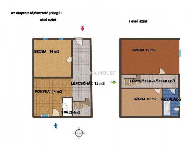 Eladó ikerház, Celldömölkön 16.7 M Ft, 3 szobás