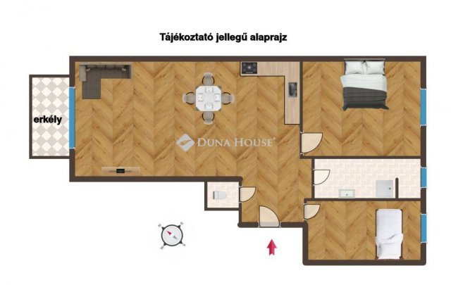 Kiadó téglalakás, albérlet, Budapesten, VI. kerületben