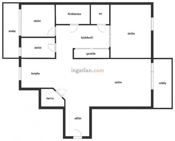 Eladó téglalakás, Miskolcon 69.9 M Ft, 3+1 szobás