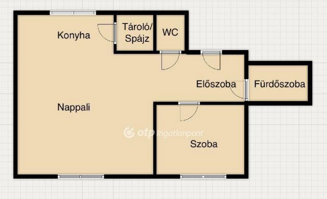 Eladó téglalakás, Budapesten, IX. kerületben 95.9 M Ft, 2 szobás