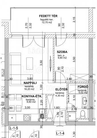 Eladó téglalakás, Győrött 48.27 M Ft, 2 szobás