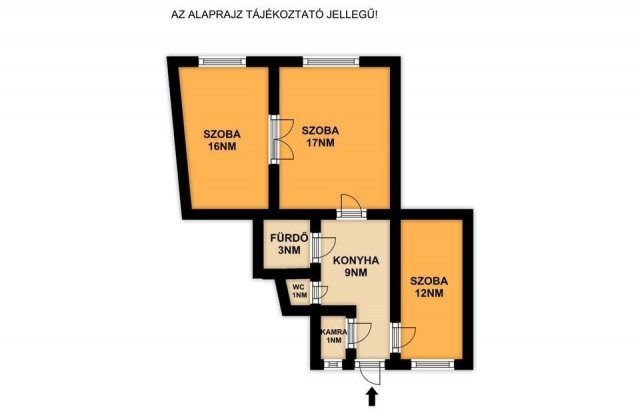 Eladó téglalakás, Budapesten, VIII. kerületben 73.9 M Ft