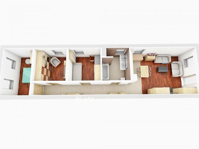 Eladó téglalakás, Bicskén 63.4 M Ft, 4 szobás