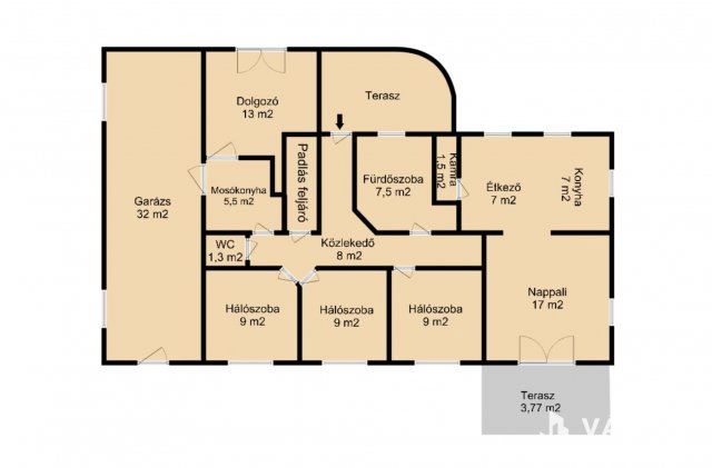 Eladó családi ház, Kiskunfélegyházán 124.9 M Ft, 5 szobás