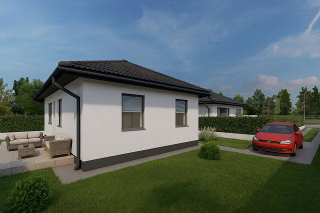 Eladó ikerház, Majosházán 76.9 M Ft, 4 szobás