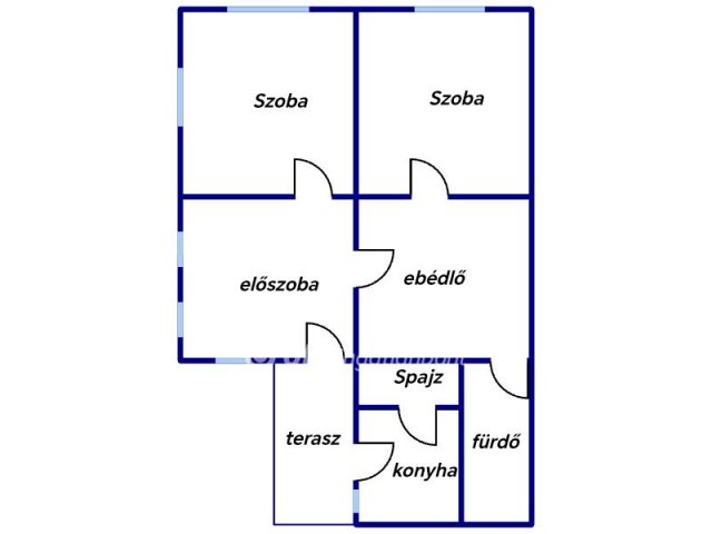 Eladó családi ház, Feldebrőn 35.9 M Ft, 2 szobás