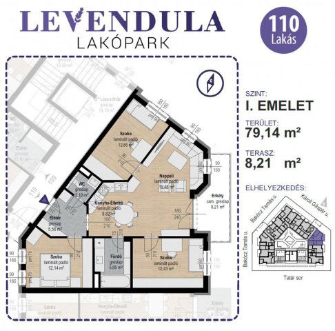 Eladó téglalakás, Kecskeméten 100 M Ft, 4 szobás