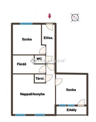 Eladó téglalakás, Kecskeméten 87.9 M Ft, 3 szobás