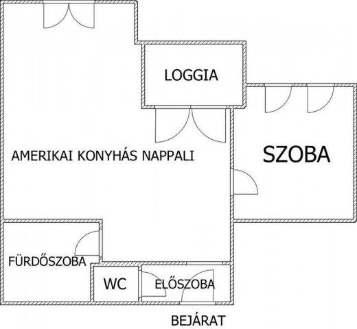Eladó téglalakás, Egerben 49.5 M Ft, 1+1 szobás