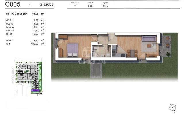 Eladó téglalakás, Budapesten, XIV. kerületben 94.32 M Ft