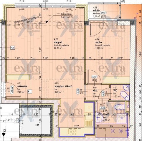 Eladó téglalakás, Szegeden 66.856 M Ft, 2 szobás