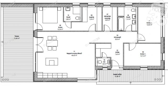 Eladó családi ház, Kecskeméten 86.5 M Ft, 4 szobás
