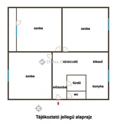 Eladó családi ház, Hajdúsámsonon 49.9 M Ft, 3 szobás