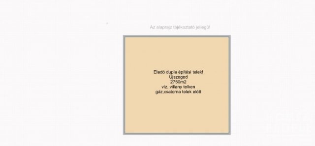 Eladó telek, Szegeden 200 M Ft / költözzbe.hu